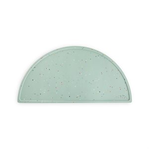 Mushie Silicone Placemat - Cambridge Blue Confetti